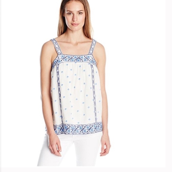 Joie Embroidered Tank - Picture 1 of 7